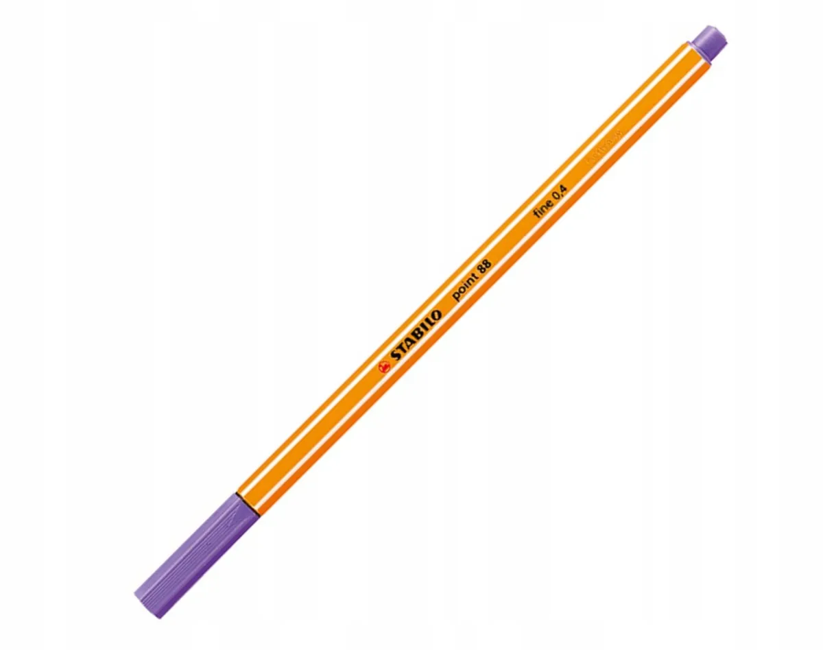 Fineliners - Set van 10 stuks, 0.4 mm lijn by Stabilo in Purple – product photo
