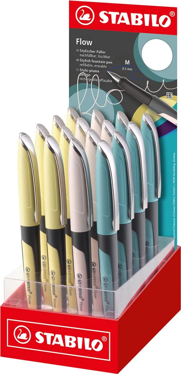 Flow MODERN OFFICE vulpen, display van 16 stuks van Stabilo – productfoto