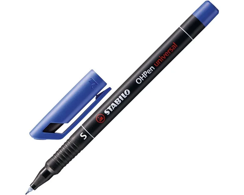 Folienstift OHPen Permanent, (1-tlg), mit permanenter Tinte by Stabilo in Blue – product photo
