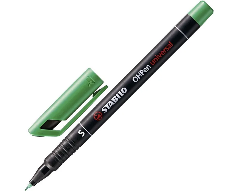 Folienstift OHPen Permanent, (1-tlg), mit permanenter Tinte by Stabilo in Green – product photo