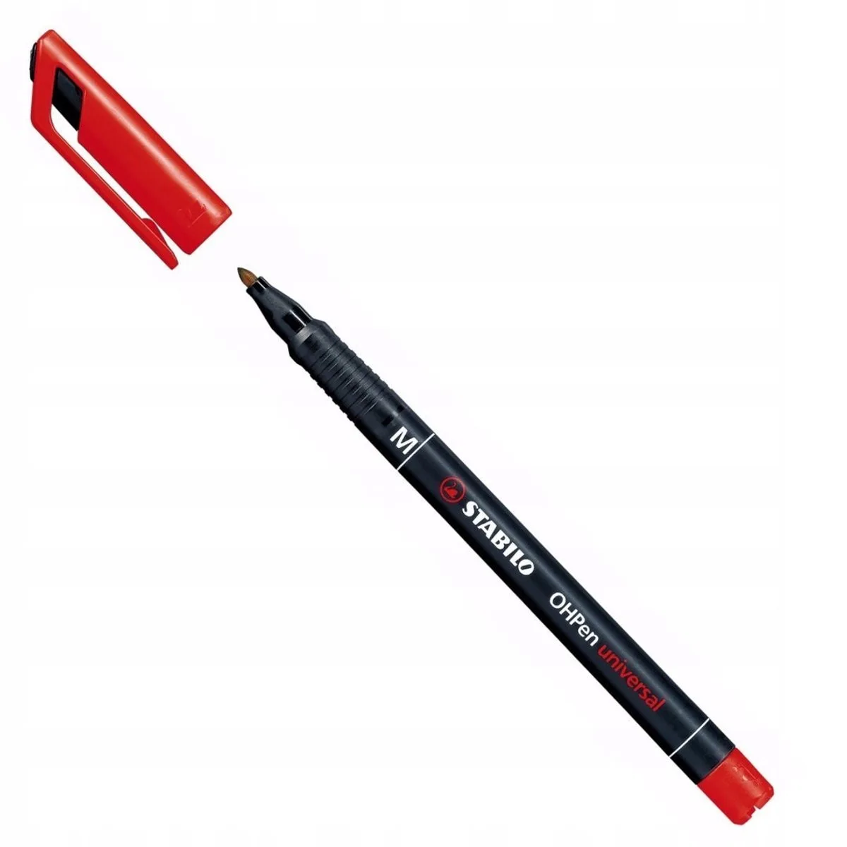 Foliopis S - Permanente marker 0,4 mm von Stabilo in Rot – Produktfoto