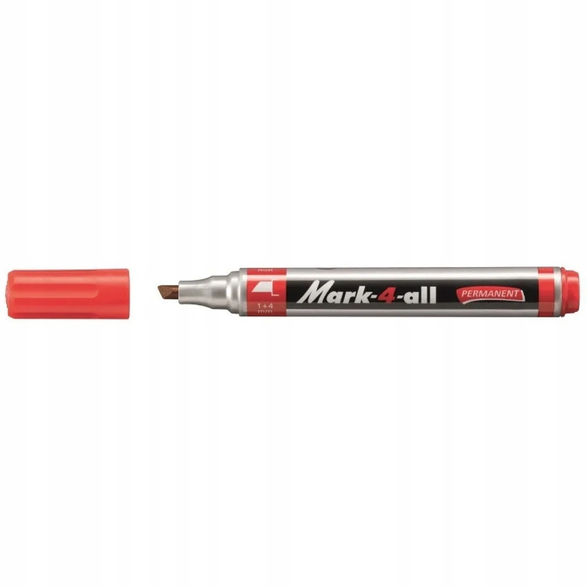 Mark-4-All 653 marker, beitel punt von Stabilo in Rot – Produktfoto