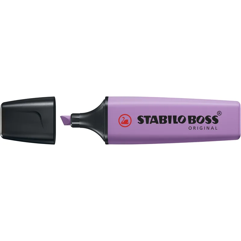 Markeerstift stabilo boss 70/ 162 wildfl grijsvi | 10 stuks by Stabilo – product photo
