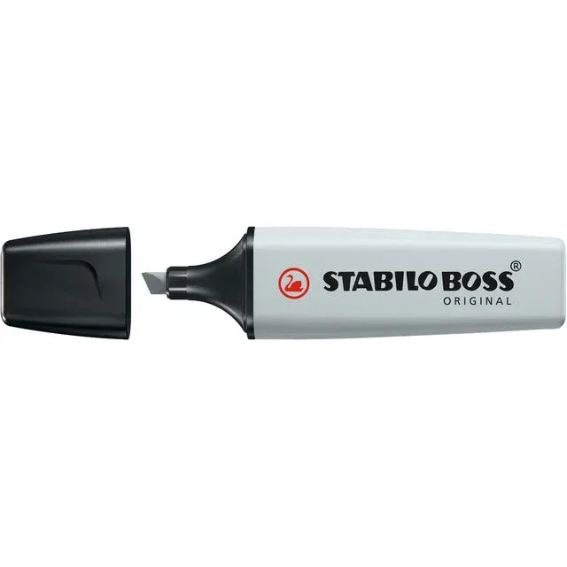 Markeerstift stabilo boss 70/194 pastel grijs | 10 stuks van Stabilo – productfoto