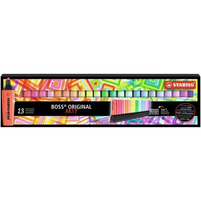 Markeerstift stabilo boss 70/23 arty bureauset | 5 stuks by Stabilo – product photo
