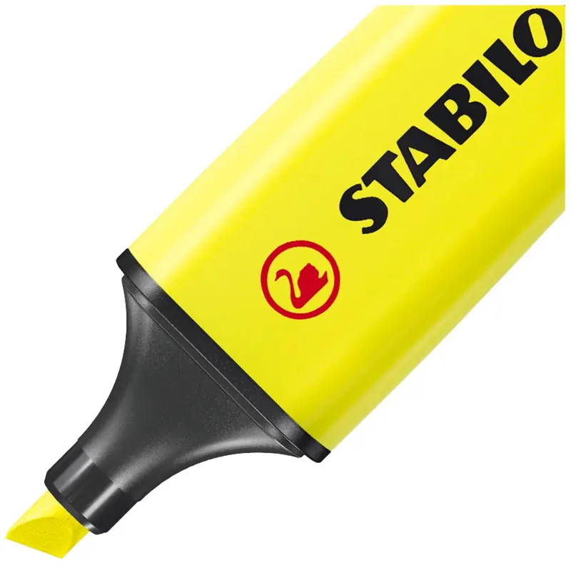 Markeerstift STABILO BOSS Original 70/10 assorti 4 kleuren doos à 10 stuks van Stabilo – productfoto 3 van 3
