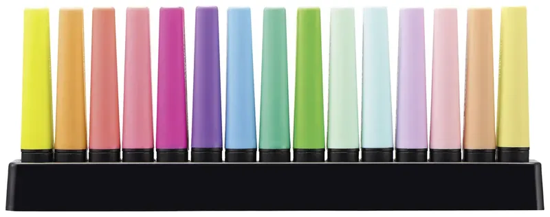 Markeerstift STABILO BOSS Original 70/15 assorti deskset à 15 stuks van Stabilo – productfoto 3 van 3