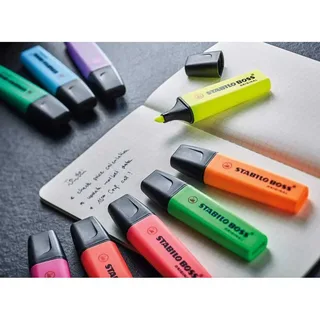 Markeerstift STABILO BOSS Original 70/8 assorti etui à 8 stuks de Stabilo – photo produit 3 sur 5