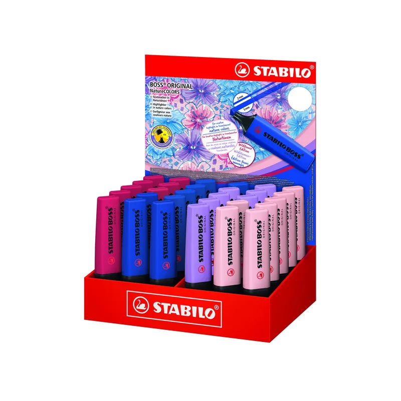 Markeerstift stabilo boss wildfl display groot ass | 30 stuks by Stabilo – product photo