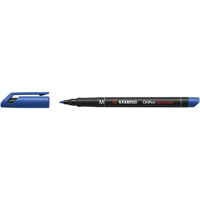 OHPen, permanent marker, medium 1.0 mm, blauw, per stuk by Stabilo – product photo