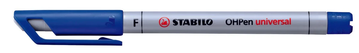 OHPen universal Folienstifte 0.7 mm Blau från Stabilo – produktbild