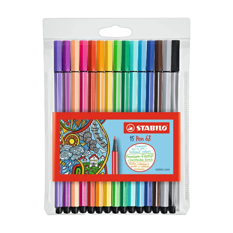 Pen 68 Lot de 15 feutres by Stabilo – product photo