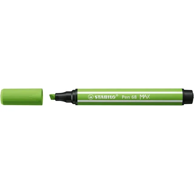 Pen 68 MAX 33 licht groen | 5 stuks van Stabilo – productfoto