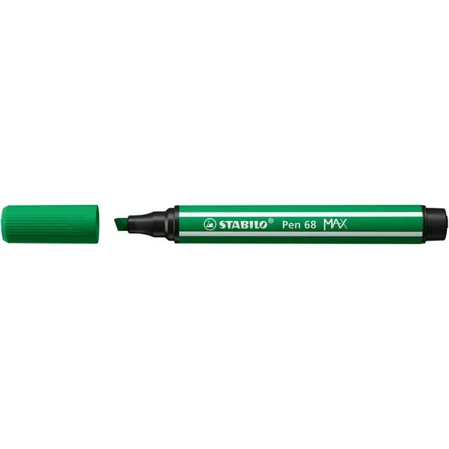 Pen 68 MAX 36 smaragd groen | 5 stuks van Stabilo – productfoto