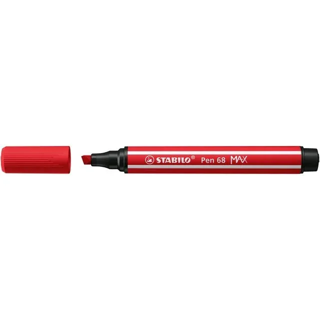 Pen 68 MAX 48 karmijn rood | 5 stuks by Stabilo – product photo