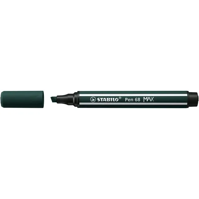 Pen 68 MAX 63 aarde groen | 5 stuks by Stabilo – product photo