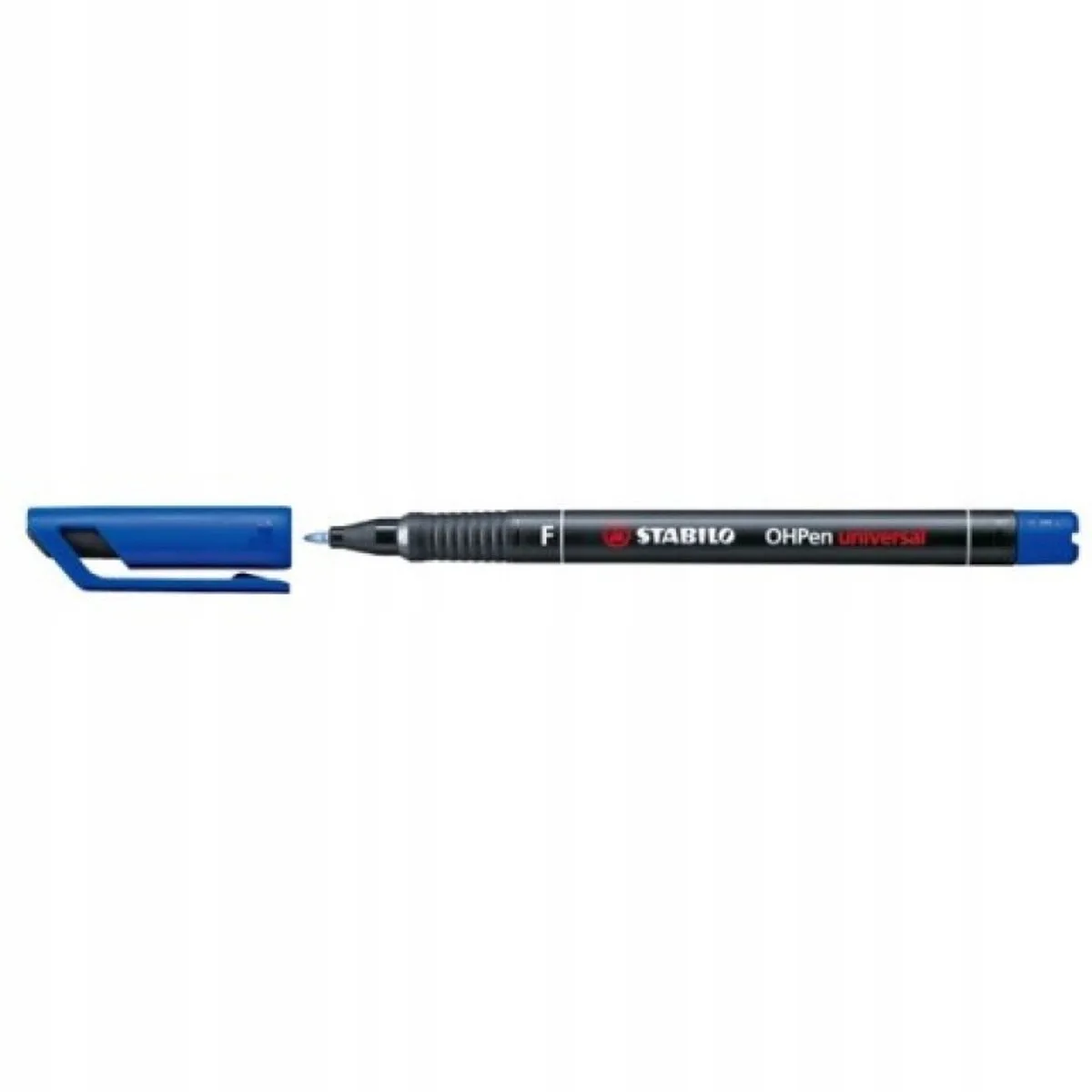 Permanent Marker - Dunne Lijn 0.4mm - Ideaal voor Folie & CD's van Stabilo in Blauw – productfoto