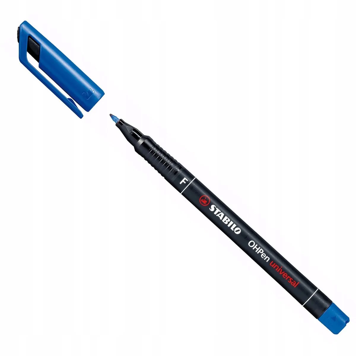 Permanent Marker M - Schrijft op Vrijwel Elke Gladde Oppervlakte fra Stabilo i Blå – produktbillede