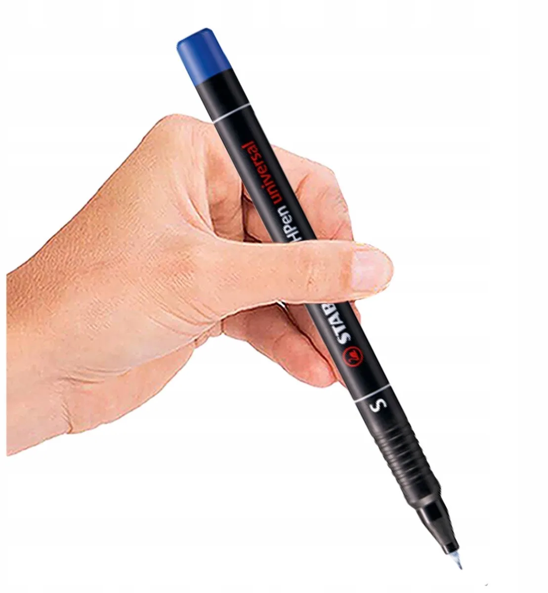 Permanente Marker 0,7 mm - Vlekkeloos Schrijven von Stabilo in Blau – Produktfoto