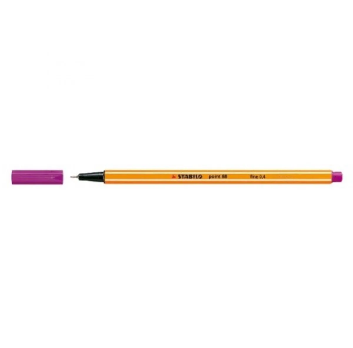 Point 88 Fineliner - 0,4 mm - Ideaal voor school in de cantoor de Stabilo en Violet – photo produit