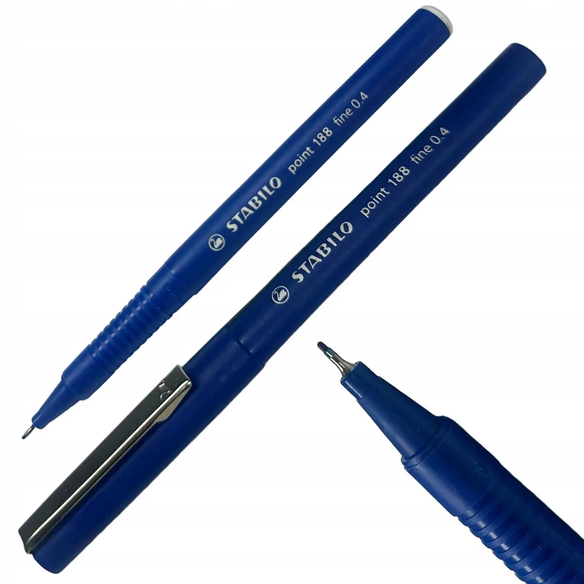 Point 88 Fineliner 0.4 mm - Precisie en Duurzaamheid från Stabilo i Blå – produktbild