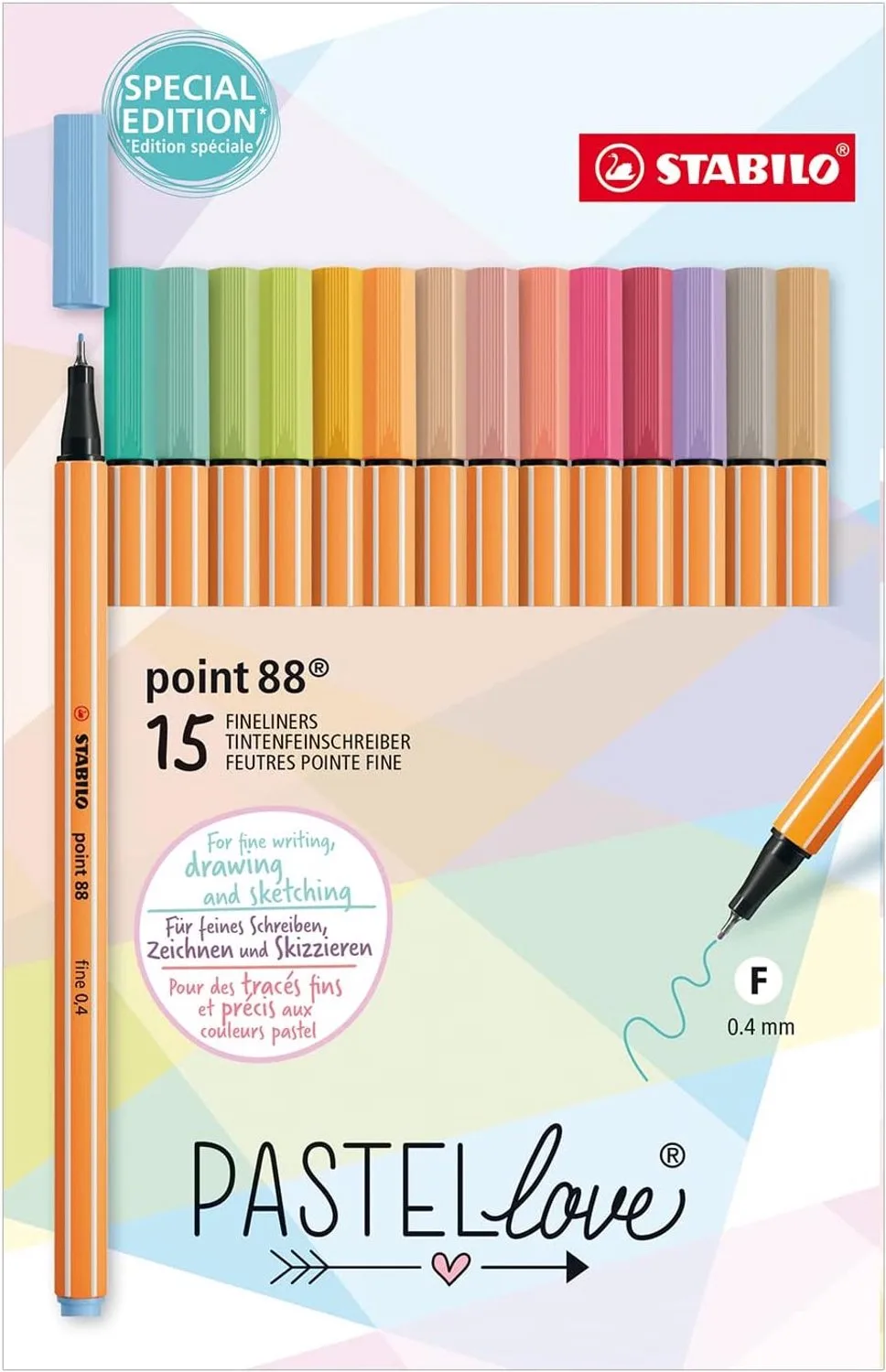 Point 88 Fineliner 0.4mm de Stabilo – photo produit