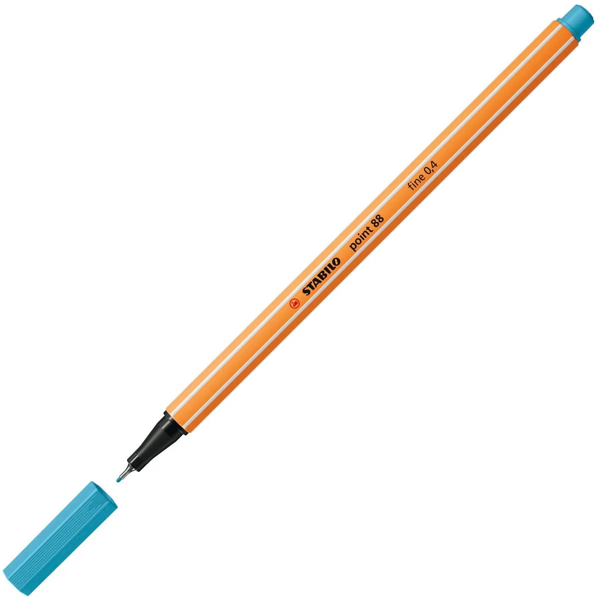 Point 88 Fineliner 0.4mm - Professioneel Tekenen & Schrijven van Stabilo in Lichtblauw – productfoto