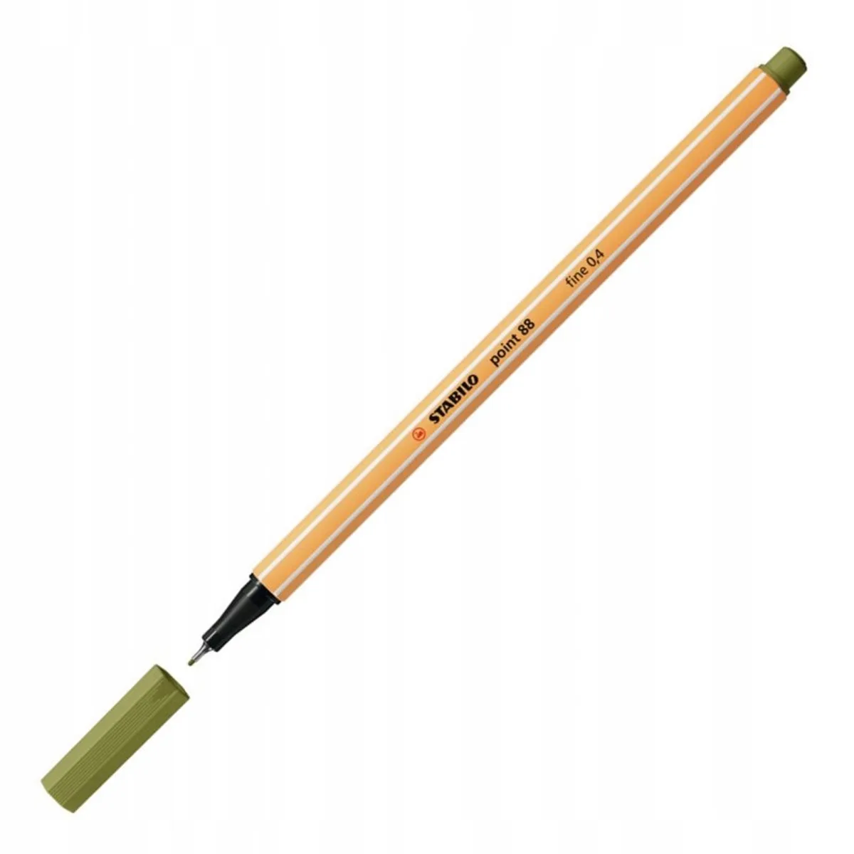 Point Fineliner - Klassiek - 0,4 mm de Stabilo en Vert – photo produit