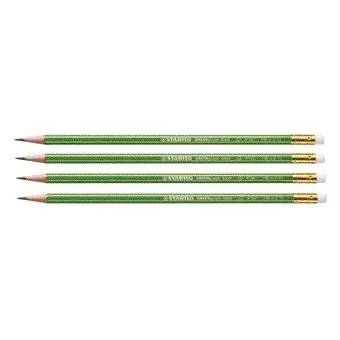 Potlood stabilo greengraph 6004 hb met gumtop | 12 stuks by Stabilo – product photo