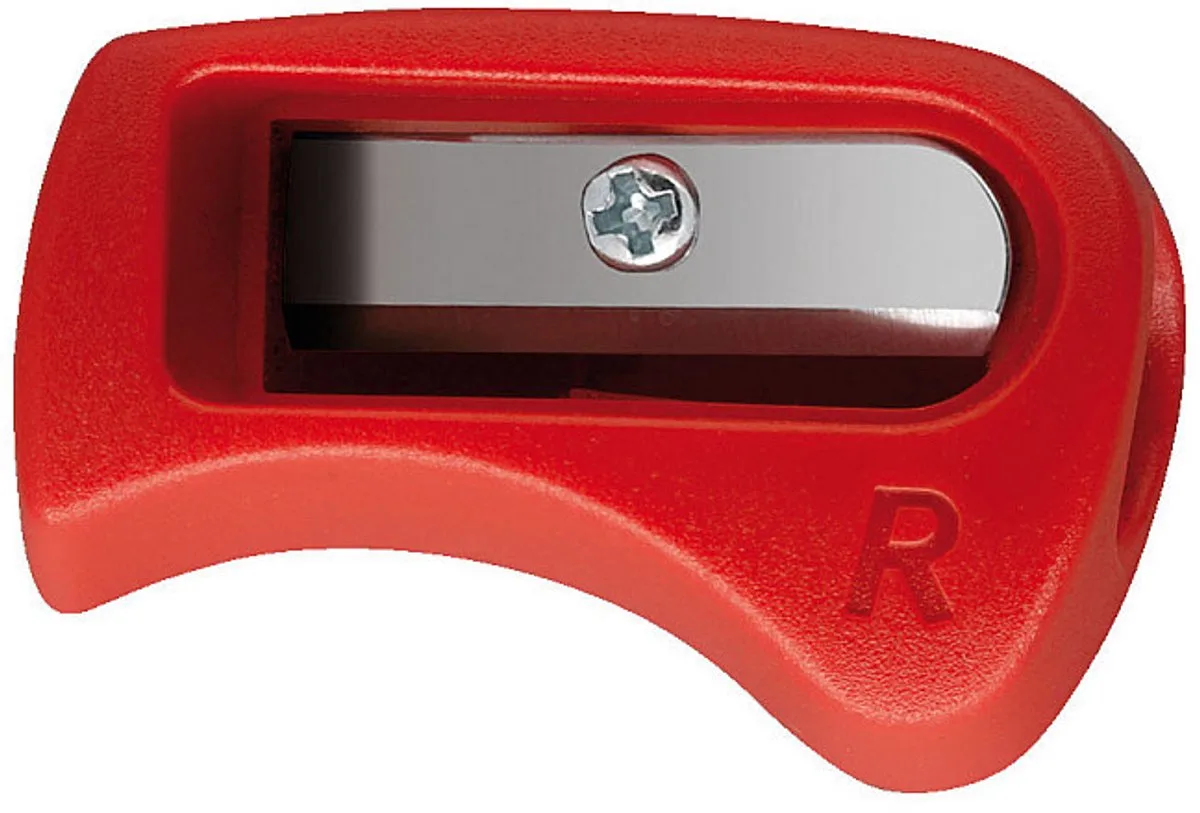 Puntenslijper - Markeerpotlood van Stabilo in Rood – productfoto