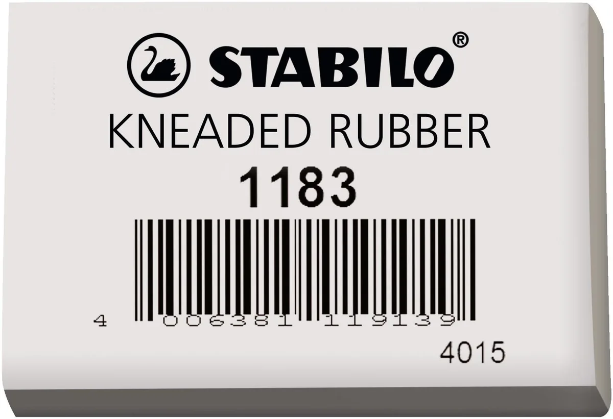 Radiergummi 1183 für Pastellkreide, weiß från Stabilo – produktbild