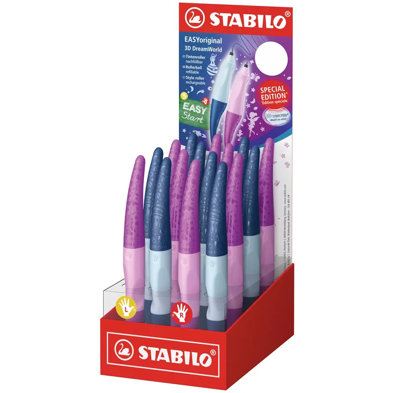 Rollerpen stabilo easyoriginal 3d dreamw m ass | 16 stuks by Stabilo – product photo