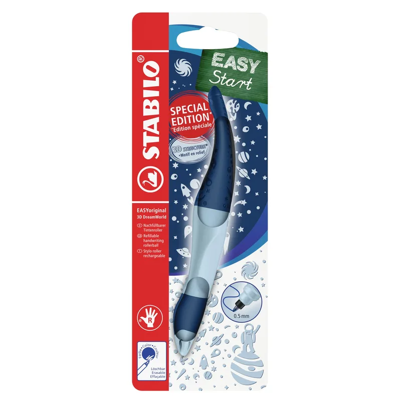 Rollerpen stabilo easyoriginal 3d dreamw rh m bl | 5 stuks von Stabilo – Produktfoto