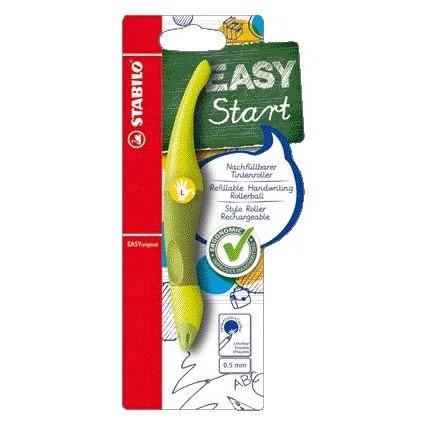 Rollerpen stabilo easyoriginal links m lim/groen | 3 stuks by Stabilo – product photo