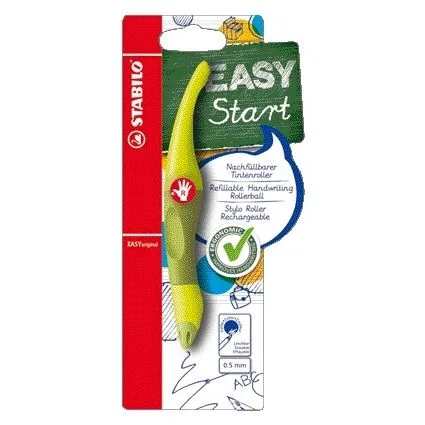 Rollerpen stabilo easyoriginal rechts m lim/groen | 5 stuks by Stabilo – product photo