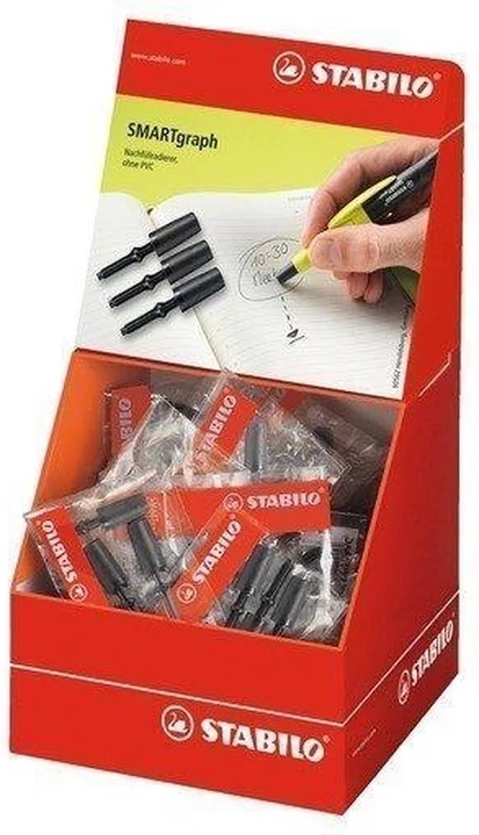 Smartgraph gum - 3 stuks - Navulverpakking de Stabilo en Noir – photo produit
