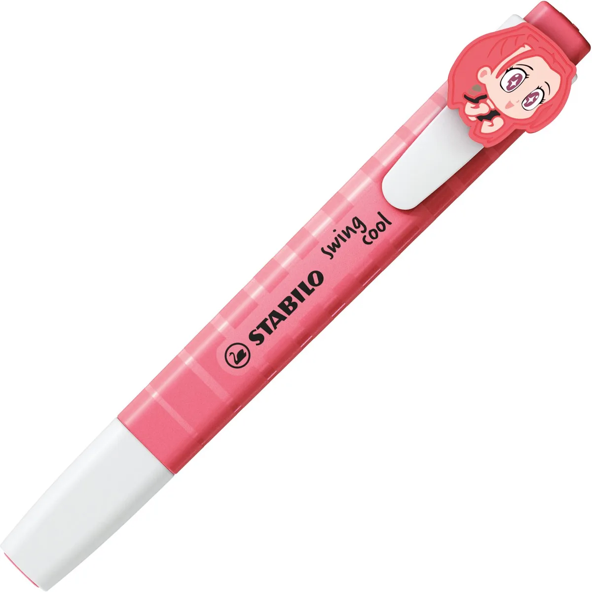 swing cool KPop Demon Hunters - Highlighter van Stabilo in Rood – productfoto
