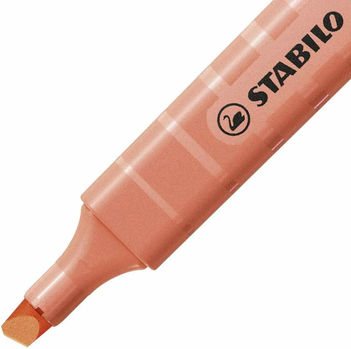 swing cool - Markeerstift - Perfect Voor Onderweg - Pastel - Doos 10 stuks by Stabilo in Zacht Koraalrood – product photo