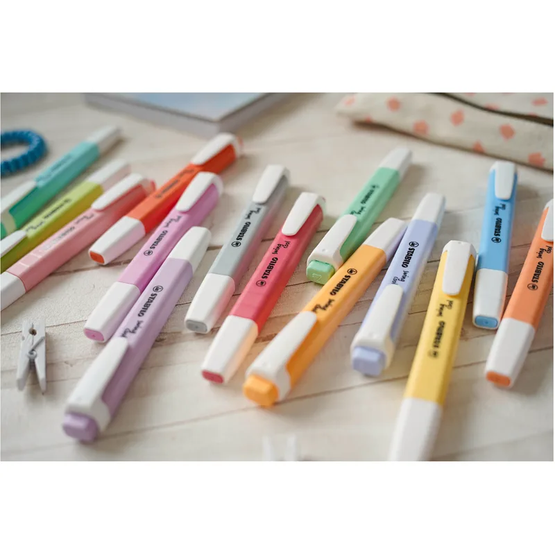 swing cool Pastel Coffret de 14 surligneurs format stylo by Stabilo – product photo