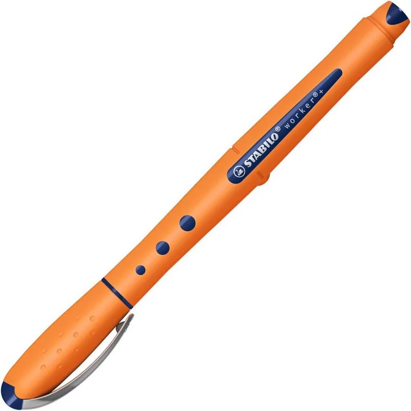 Tintenroller STABILO worker+ fine Tintenroller blau 0,3 mm by Stabilo – product photo