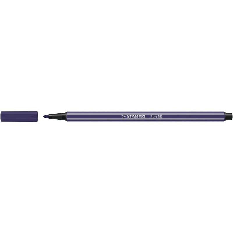 Viltstift stabilo pen 68/22 m pruisisch blauw | 10 stuks by Stabilo – product photo