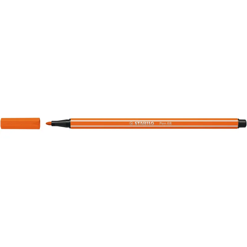 Viltstift stabilo pen 68/30 m vermiljoen | 10 stuks van Stabilo – productfoto