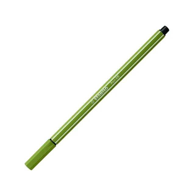 Viltstift stabilo pen 68/37 m moddergroen | 10 stuks by Stabilo – product photo