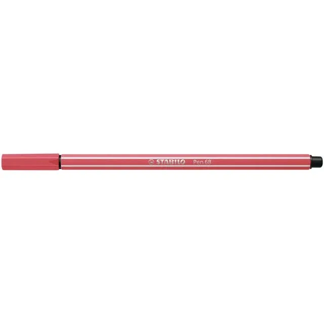 Viltstift stabilo pen 68/47 m roestig rood | 10 stuks by Stabilo – product photo