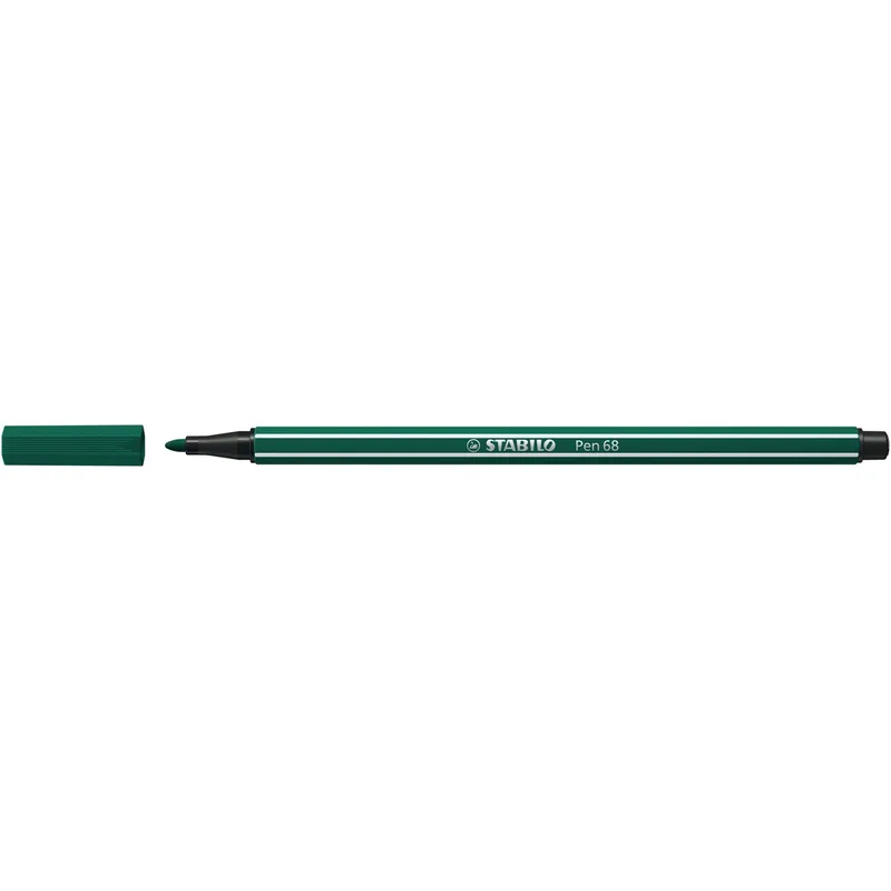 Viltstift stabilo pen 68/53 m turquoisegroen | 10 stuks by Stabilo – product photo
