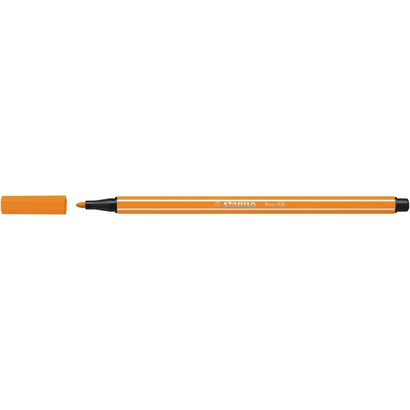 Viltstift stabilo pen 68/54 m oranje | 10 stuks by Stabilo – product photo