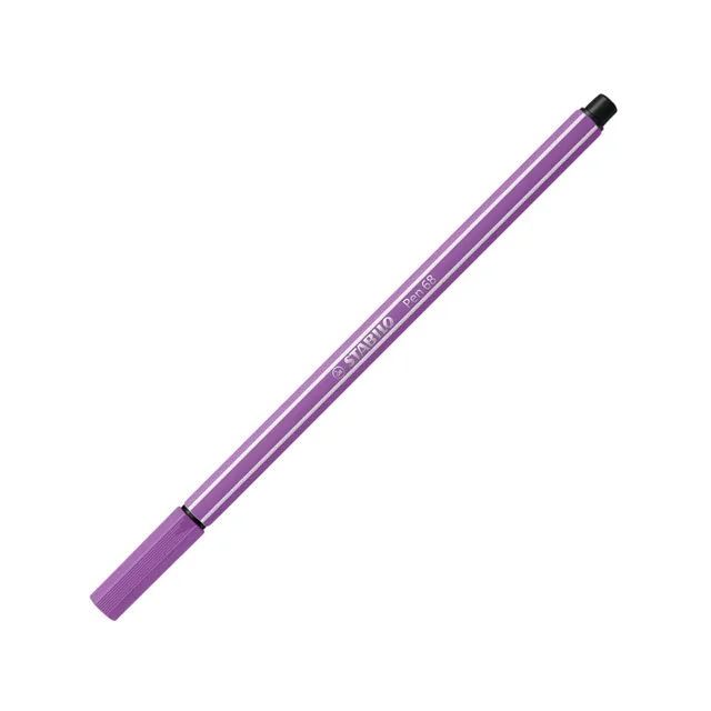 Viltstift stabilo pen 68/60 m vergrijsd violet | 10 stuks by Stabilo – product photo