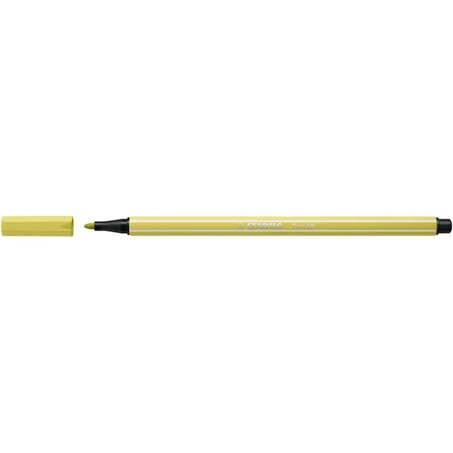 Viltstift stabilo pen 68/67 m mosterd | 10 stuks van Stabilo – productfoto