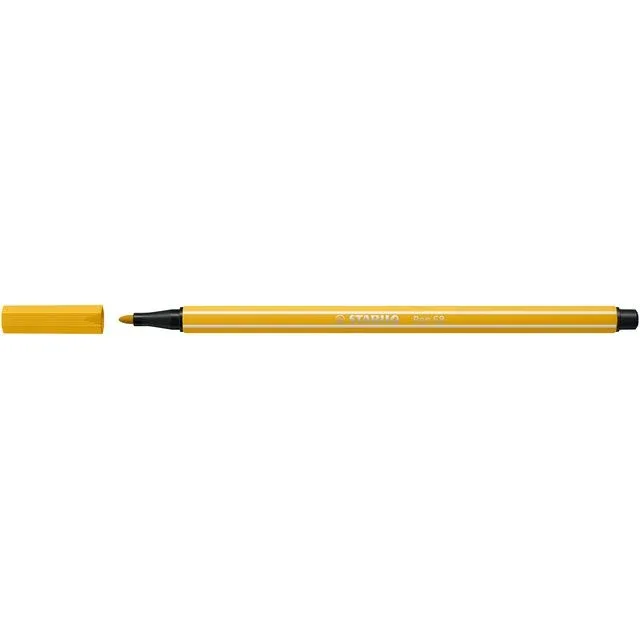 Viltstift stabilo pen 68/87m curry | 10 stuks by Stabilo – product photo