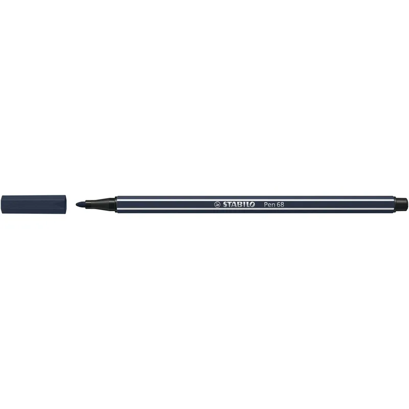 Viltstift stabilo pen 68/98 m paynesgrijs | 10 stuks by Stabilo – product photo